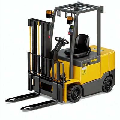 Side Shifter Solid Tyres High Mast Electric Pallet Forklift With Shimadzu Pump