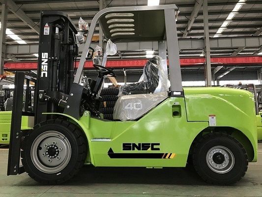 OEM 4-тонный дизельный вилочный погрузчик SNSC Дизельный погрузчик 2-ступенчатый мачта