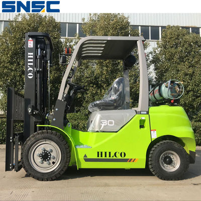 3 м до 7 м доступа SNSC ГПГ газовый вилочный погрузчик 3 т ГПГ противовесный вилочный погрузчик