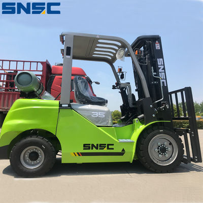 SNSC бензиновые вилочные погрузчики 3,5 тонны