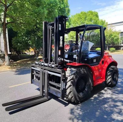 3-тонный 3,5-тонный 5-тонный 4-колесный вилочный погрузчик 2WD