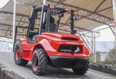 3-тонный 3,5-тонный 5-тонный 4-колесный вилочный погрузчик 2WD