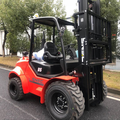 Сочлененный вилочный погрузчик грубая местность 3тон 3,5тон 4тон 5тон 4wd вилочный погрузчик