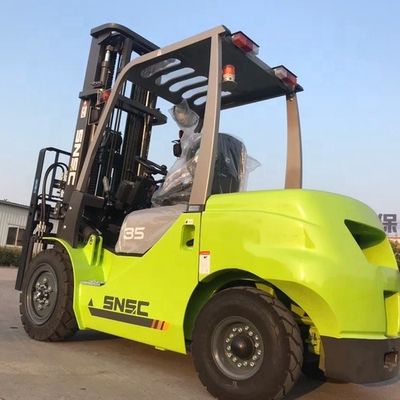 Боковой переключатель 4x4 вилочный погрузчик YUNNEI двигатель 3500 кг Малый внедорожный вилочный погрузчик