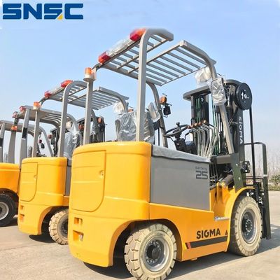 2.5тонные электрические вилочные погрузчики подъемные грузовики SNSC электрический противовес вилочный погрузчик