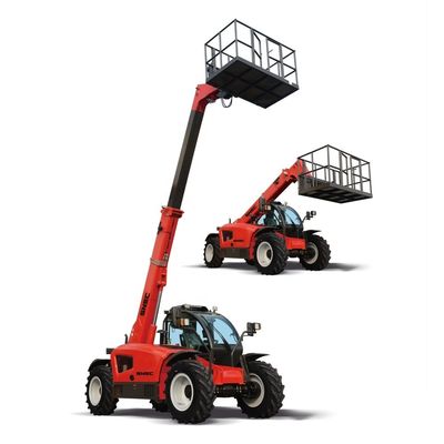 7м 8,5м 17м Телескопический вилочный погрузчик 2WD 4WD Драйв Расширенный вилочный погрузчик