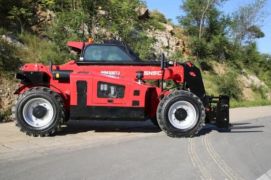 7м 8,5м 17м Телескопический вилочный погрузчик 2WD 4WD Драйв Расширенный вилочный погрузчик