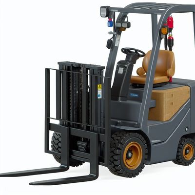 Material Handling Electric Pallet Forklift with Solid Tyres and Durable Shimadzu Pump for Smooth Operations