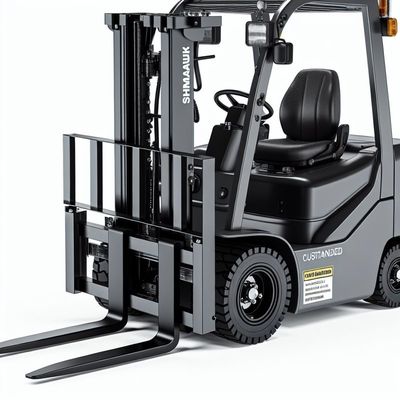 Custom Electric Walkie Stacker With Shimadzu Pump And Customized 920mm Forks For Warehouse Operations